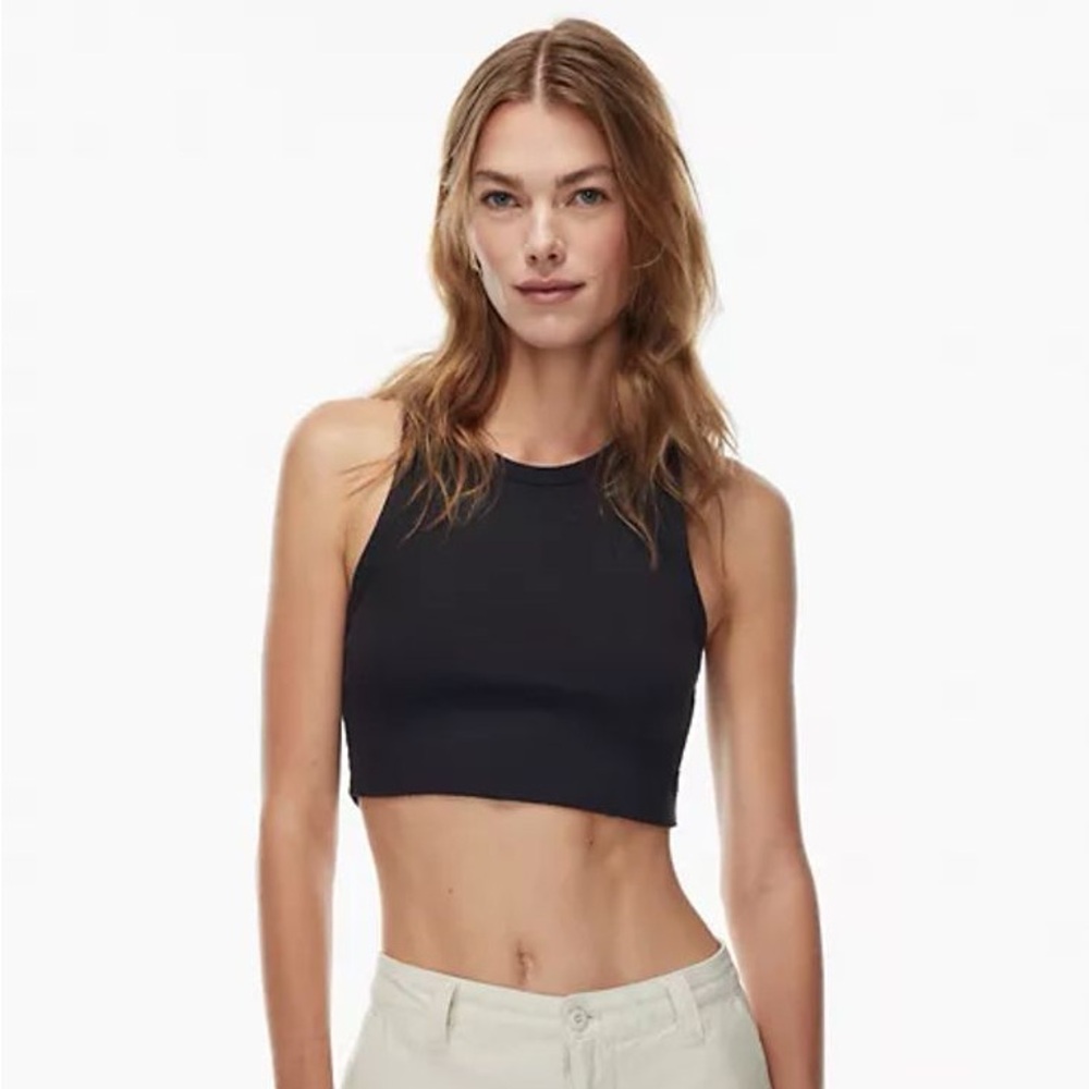 TNA Ribbed Racerback Tank Top Aritzia XS